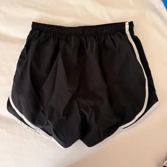 Nike Women’s Running Shorts | Size Small | Black with White Trim | Mesh Panels - Picture 5 of 6